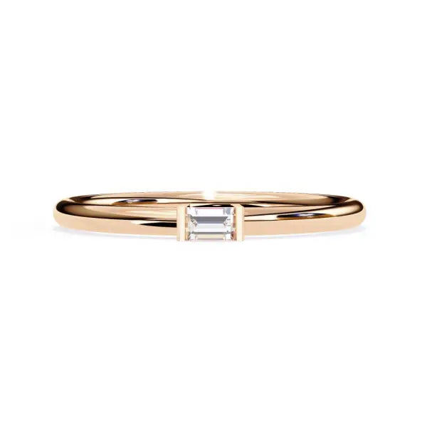 Baguette Bar Set Wedding Band