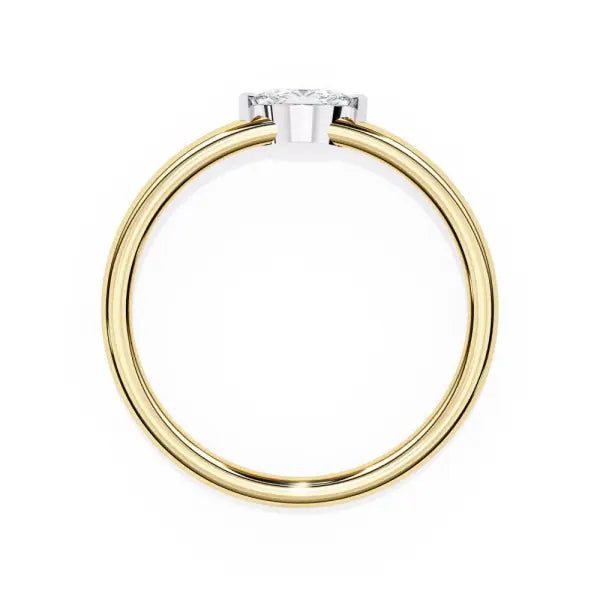 Marquise Bar Set Wedding Band