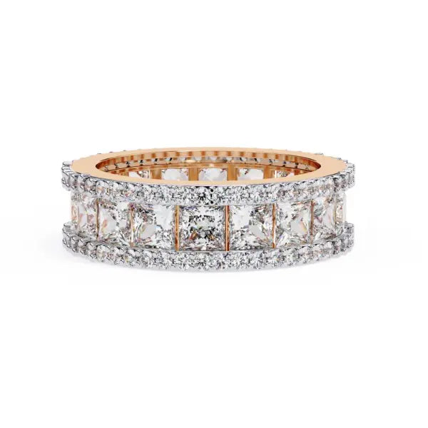 Princess Full Eternity Wedding Band