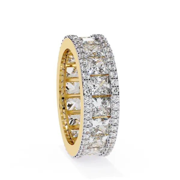 Princess Full Eternity Wedding Band