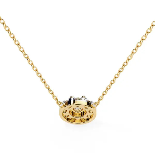 Round Pendant Necklace