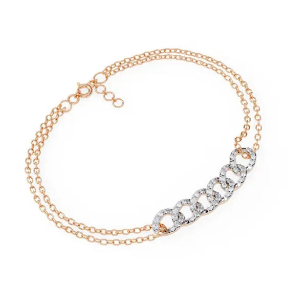 Luxe Luster With Chain Bracelet