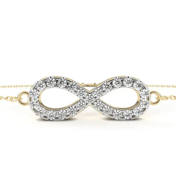 Infinity Diamond Loose Bracelet