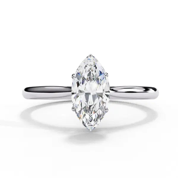 Marquise Solitaire Engagement ring