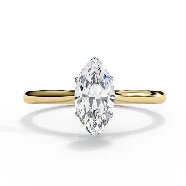 Marquise Solitaire Engagement ring