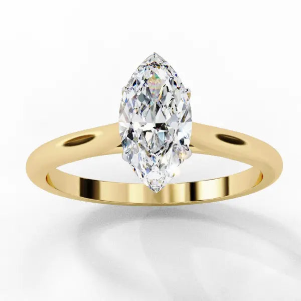 Marquise Solitaire Engagement ring