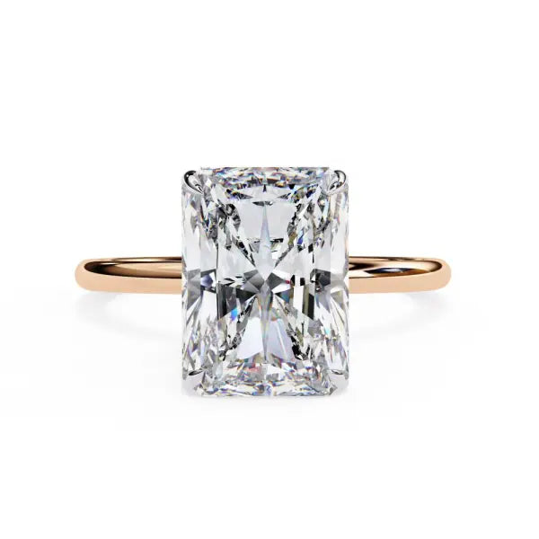 Radiant Solitaire Engagement Ring