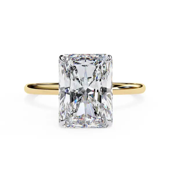 Radiant Solitaire Engagement Ring