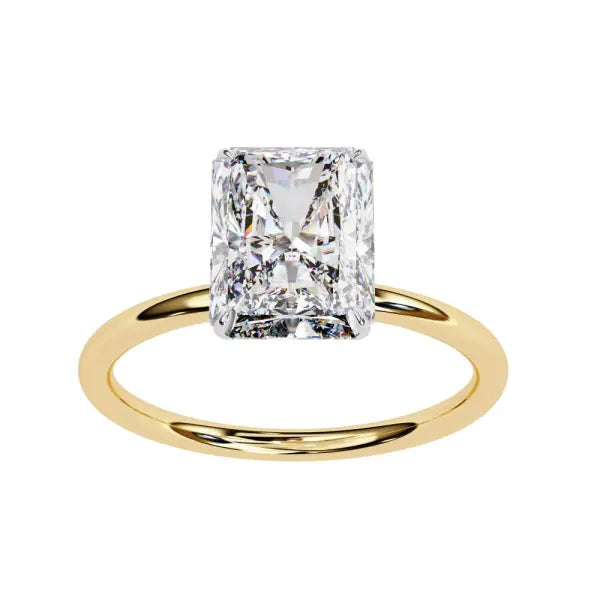 Radiant Solitaire Engagement Ring