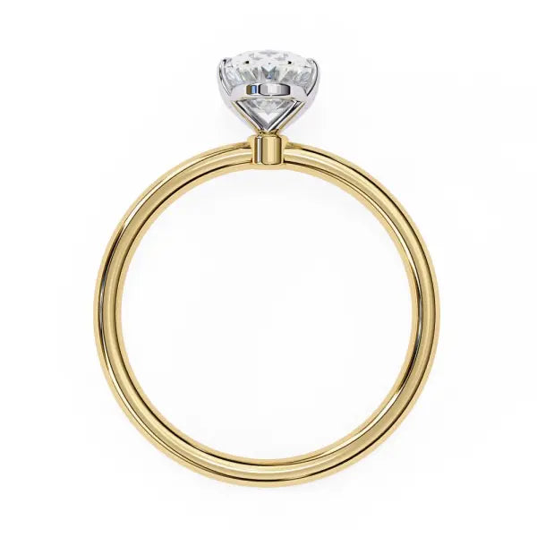 Oval Solitaire Engagement Ring