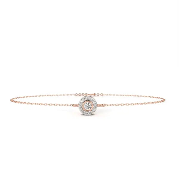 Round Diamond Loose Bracelet